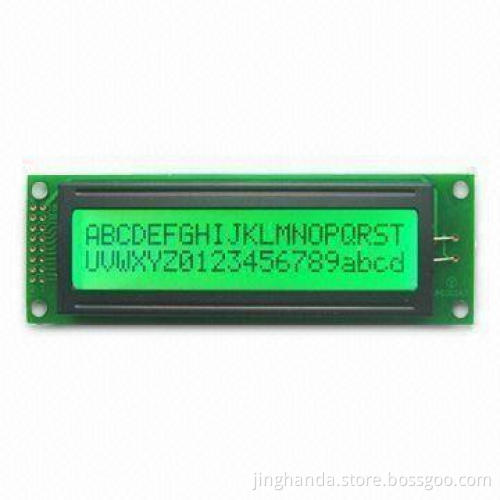 Alphanumeric LCD Module with 5.0V Power Supply and 116 x 37 x 13.5mm Module Size